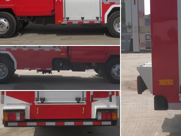 國(guó)六   2.5噸五十鈴泡沫消防車