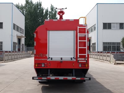 3.5噸雙排四驅森林水罐消防車